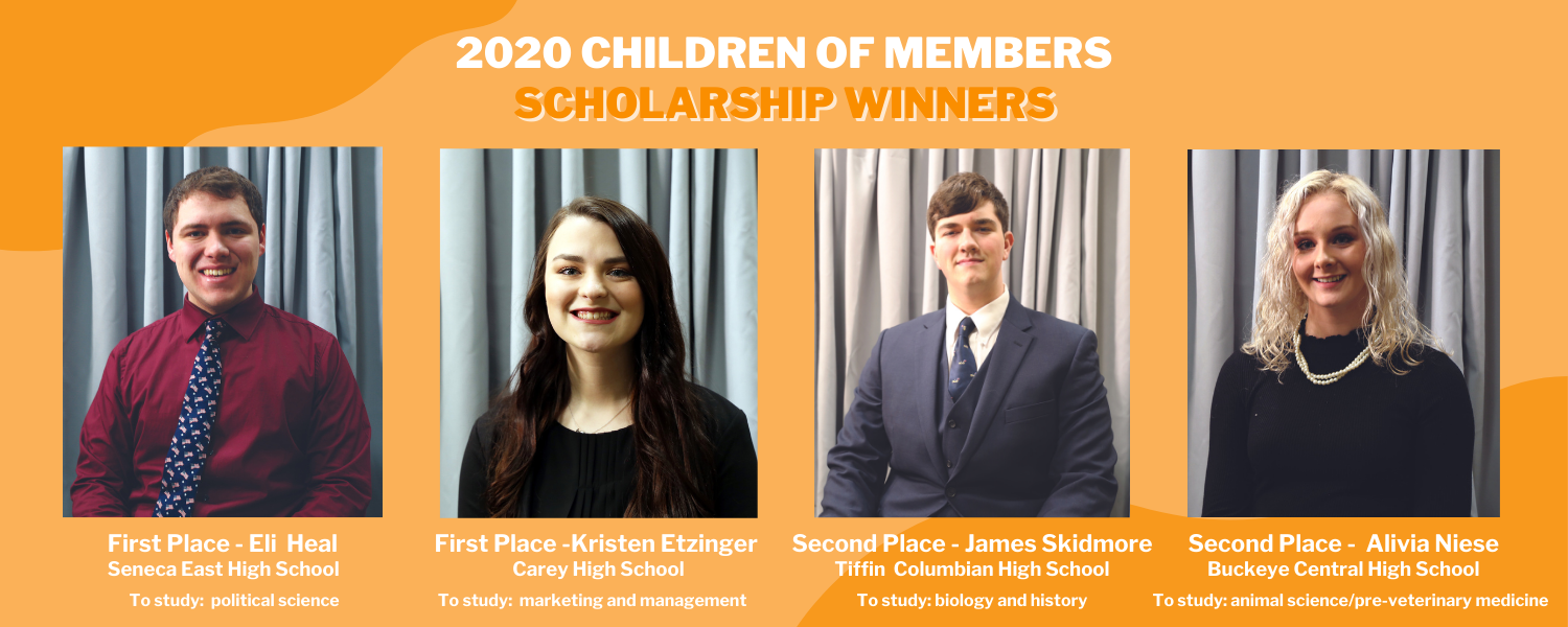 2020 Children Of Members Scholarship Winners